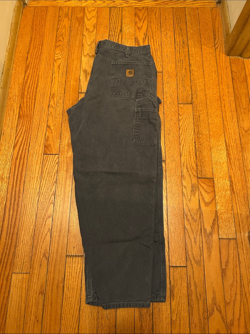 Carhartt Men’s Dark Gray Cargo Work Pants